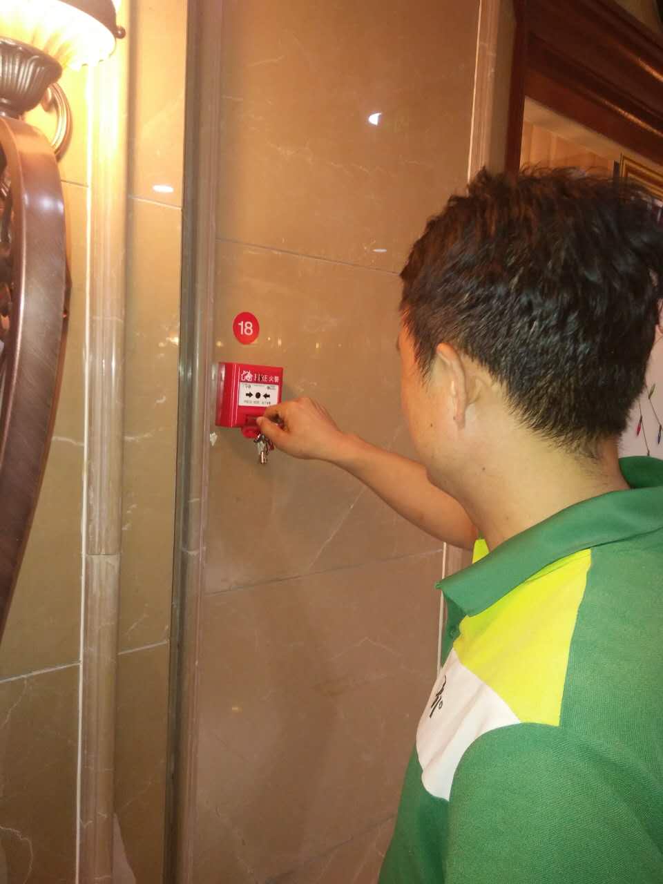 報(bào)警按鈕消防維保檢查